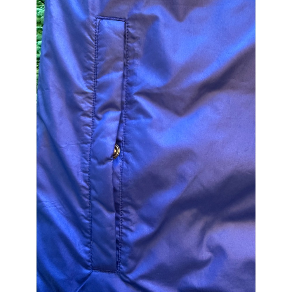 Nike Reversible Puffer Vest Mens M Red Blue Excellent Quilted Full Zip Swoosh - Picture 6 of 11